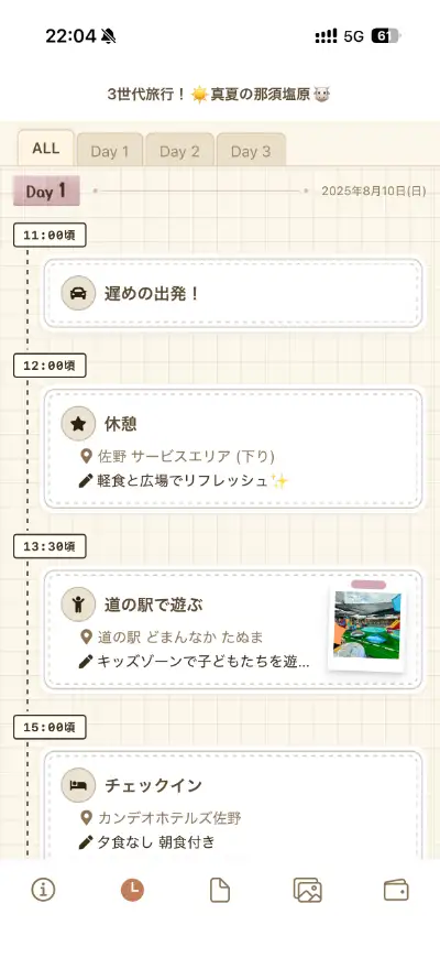 Three-generation summer in Nasu Shiobara ☀️🐮